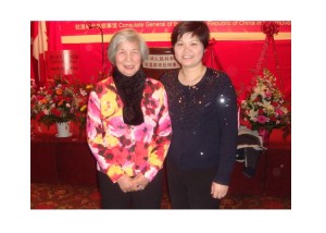 中山乡亲参加新春招待会