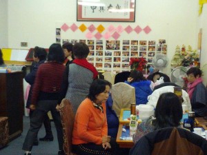 有很多食品。